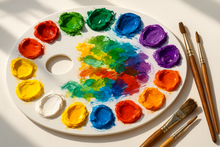 colour painting palette